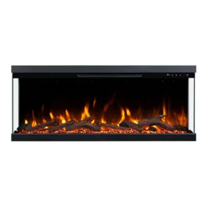 Aspen 50" 3-Sided Recessed Electric Fireplace Smart Heating