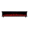 Norfolk 3-Sided Electric Fireplace | 50”, 60” & 72” | Recessed or Freestanding - Image 6