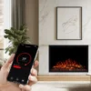 Nova Smart Recessed Electric Fireplace – App, Remote & Touch Control (26"–48") - Image 7