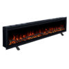 Lucerne 72 Inch 1800W Electric Fireplace – Recessed, Wall Mounted or Freestanding with Stand - Image 3