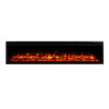 Harmony 1500W 63 inch Recessed / Wall Mounted Electric Fireplace - Image 4