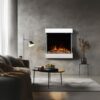 Legato Floating 3 Sided Wall Mounted Electric Fireplace - Image 2