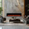 Harmony 1500W 72 inch Recessed / Wall Mounted Electric Fireplace - Image 2