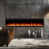 Nocturne 1500W 60 inch Built-in Recessed Electric Fireplace - Extra Slim - Image 4