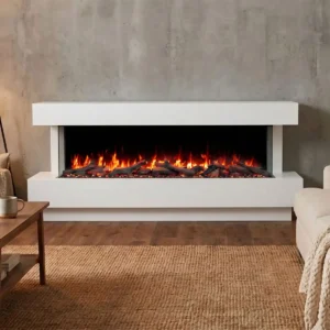Vantage Extra Deep 3-Sided Panoramic Electric Fireplace Collection