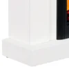 Whitmore White Mantel Electric Fireplace Suite - Image 7
