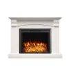 Whitmore White Mantel Electric Fireplace Suite - Image 3