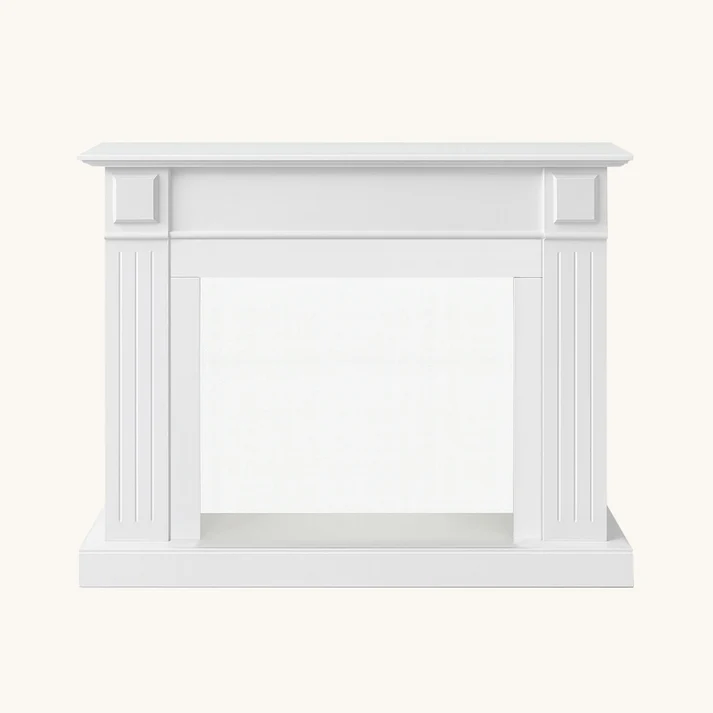 Berwick White Mantel Electric Fireplace Suite with 30" Lumera Electric Fireplace Insert - Image 5