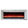 Valoria White Marble Mantel Electric Fireplace with 60 Inch Lumera Insert - Image 10